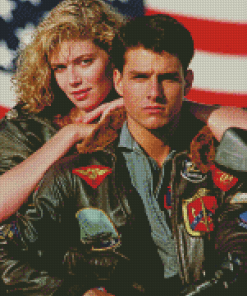 Tom Cruise Top Gun Movie Diamond Painting