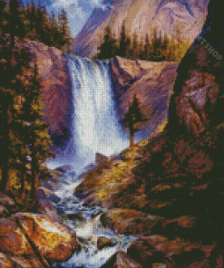 Vernal Falls Art Diamond Paintings