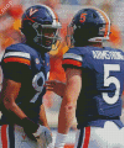 Virginia Football Players Diamond Paintings