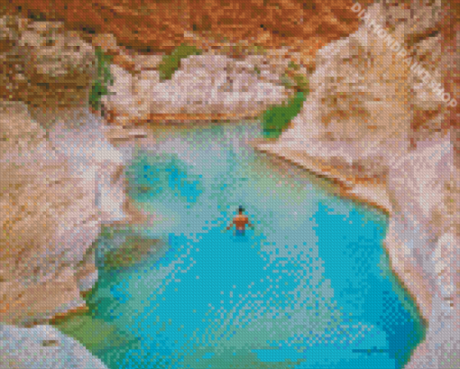 Wadi Ash Shab Oman Diamond Paintings