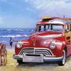 Woodie Car Diamond Paintings