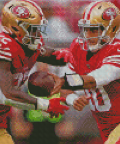 Aesthetic 49ers Football Team Players Diamond Paintings