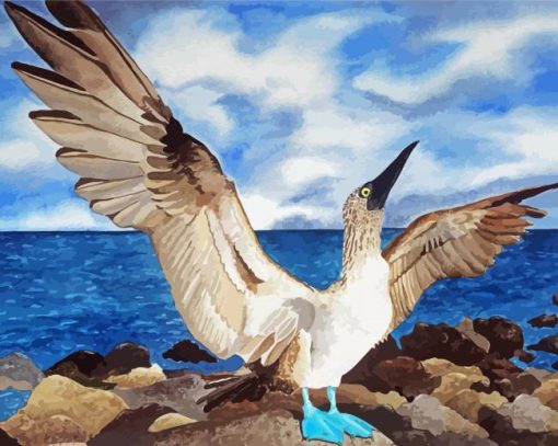 Aesthetic Blue Footed Boob Diamond Paintings