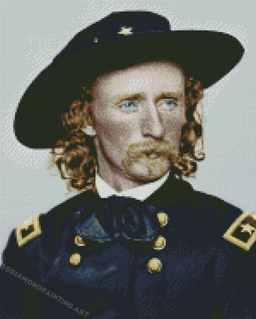 Aesthetic George Armstrong Custer Diamond Painting