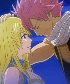 Aesthetic Lucy Und Natsu Diamond Painting