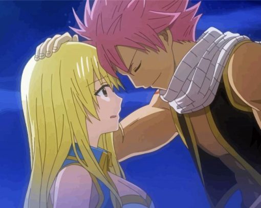 Aesthetic Lucy Und Natsu Diamond Painting