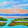 Aesthetic Marsh View Diamond Painting