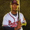 Aesthetic Ozzie Albies Diamond Painting