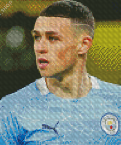 Aesthetic Phil Foden Diamond Painting