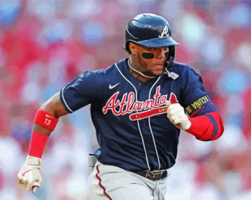 Aesthetic Ronald Acuna Jr Diamond Painting