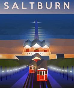 Aesthetic Saltburn Poster Diamond Painting