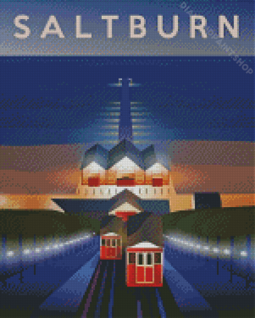 Aesthetic Saltburn Poster Diamond Painting