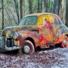 Aesthetic Old Rusty Car Diamond Paintings