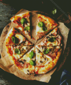 Aesthetic Pizza Diamond Painting