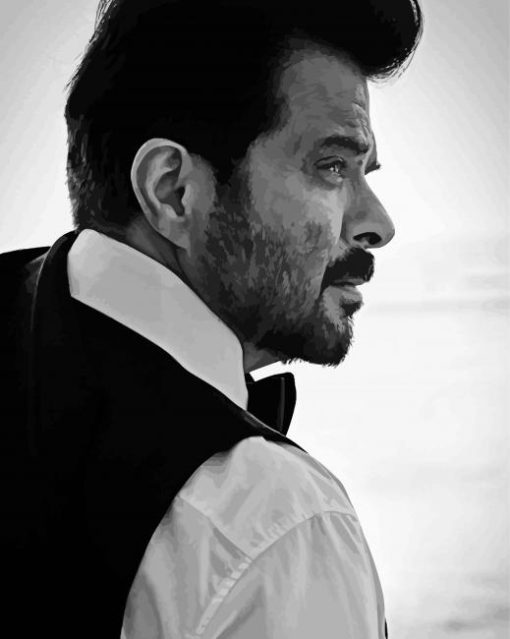 Anil Kapoor Side Profile Diamond Painting