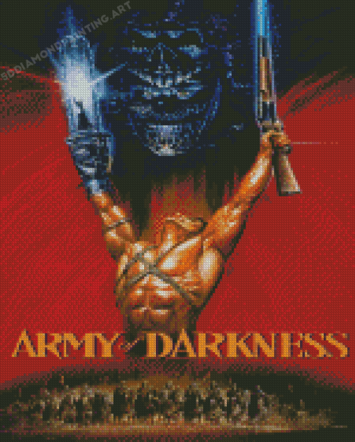 Army Of Darkness Film Poster Diamond Paitings
