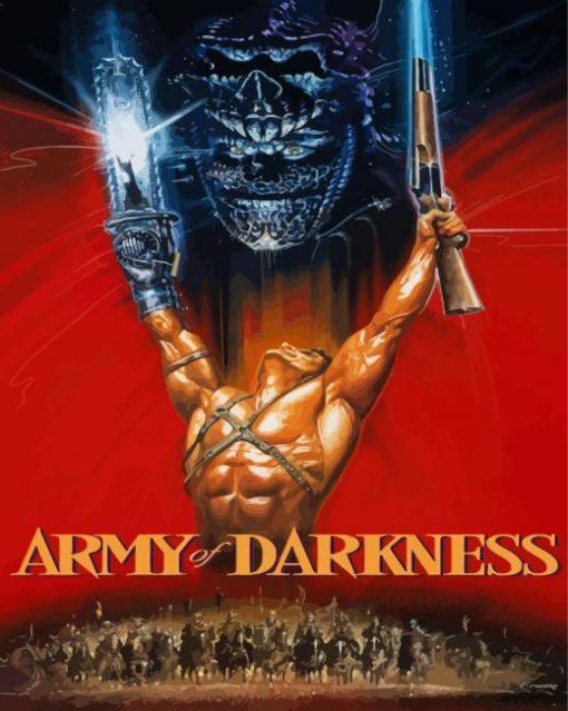 Army Of Darkness Film Poster Diamond Paitings
