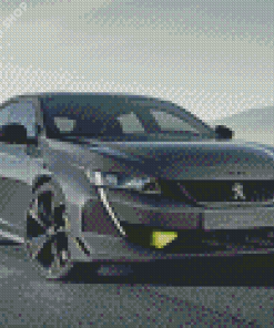 Black Peugeot Diamond Painting