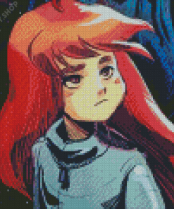 Celeste Game Character Diamond Painting