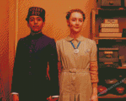 Cool The Grand Budapest Hotel Diamond Painting