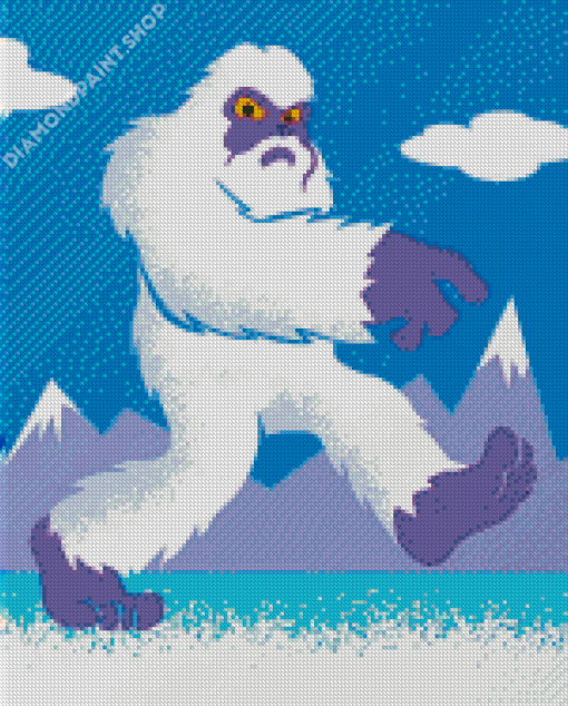 Cool Yeti Diamond Paintings