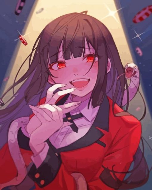 Cool Kakegurui Diamond Painting