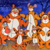 Cute The Tigger Movie Diamond Paintings