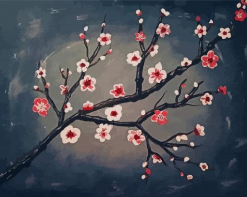 Floral Tree Branches Diamond Paintings