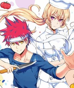 Food Wars Shokugeki No Soma Diamond Painting