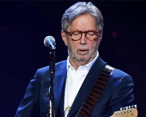 Guitarist Eric Clapton Diamond Paintings