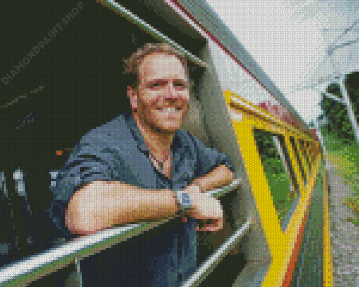 Josh Gates Diamond Painting