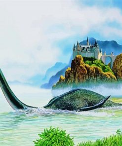 Loch Ness Monster Diamond Painting