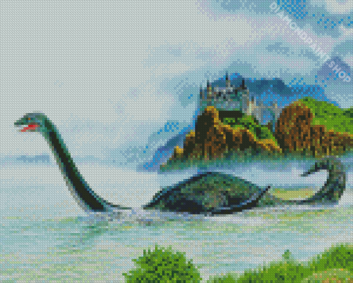 Loch Ness Monster Diamond Painting