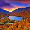 New England In The Fall Foliage Diamond Paintings