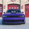 Purple Dodge Challenger Scat Diamond Paintings