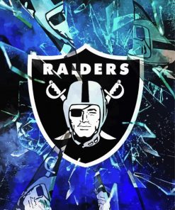 Raiders Football Art Diamond Painting
