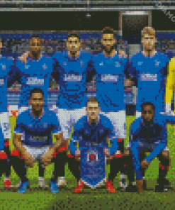 Rangers Football Diamond Paintings