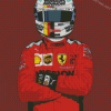 Sebastian Vettel Art Diamond Painting