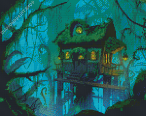 Swamp Wizards Cottage Diamond Paintings