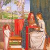 The Childhood Of The Virgin Mary Gabriel Rossetti Diamond Paintings