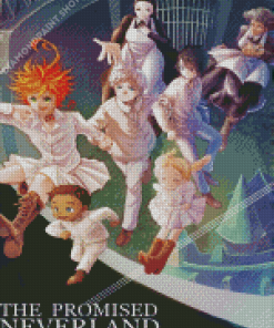 The Promised Neverland Manga Diamond Paintings