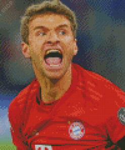 Thomas Muller Football Player Diamond Painting