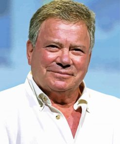 William Shatner Actor Diamond Painting