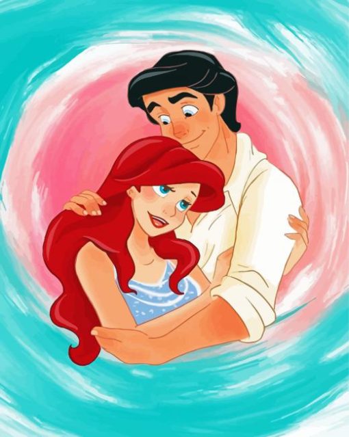 Ariel Prince Eric Diamond Painting