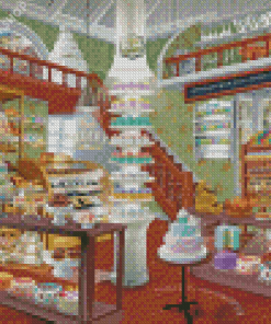 Bakery And Cakes Shop Diamond Painting