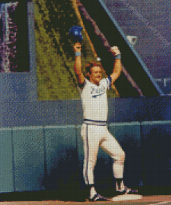 Baseballer George Brett Diamond Painting