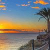 Beautiful Sunset In Fuerteventura Diamond Painting