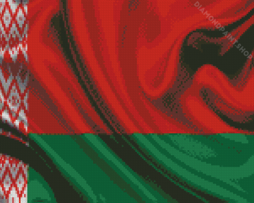 Belarusian Flag Diamond Painting