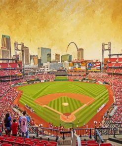 Busch Stadium Diamond Painting