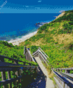 Cliffs Of Mohegan Block Island Diamond Painting